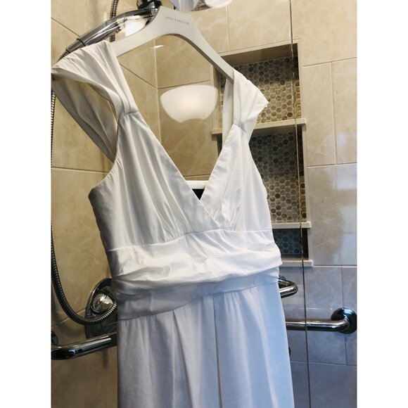 BCBG White Dress Sleeveless Size 0 - Picture 8 of 11